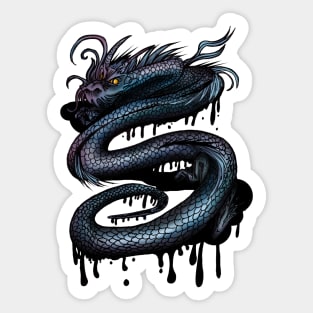 Dragon Swirl Sticker